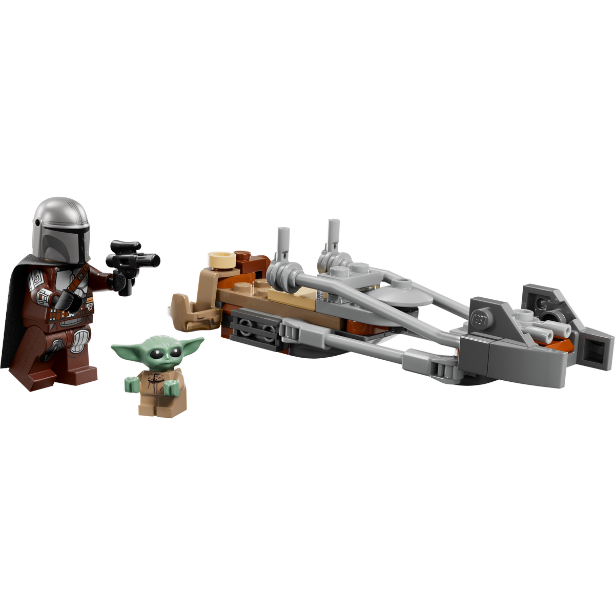 Lego® | Star Wars™ Moto Speeder Del Mandaloriano Y Grogu