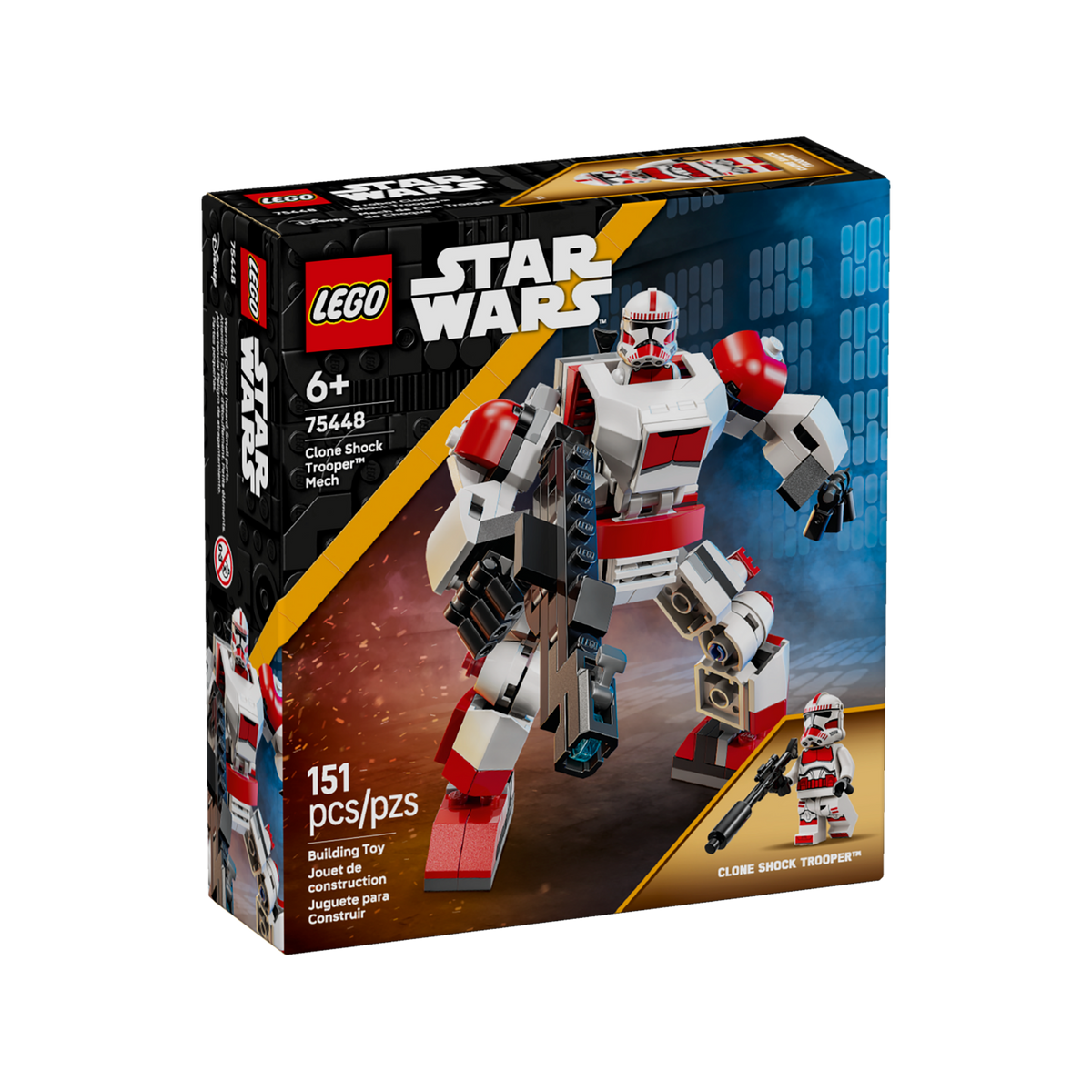 Lego® | Star Wars™ Mech De Clon Trooper De Choque