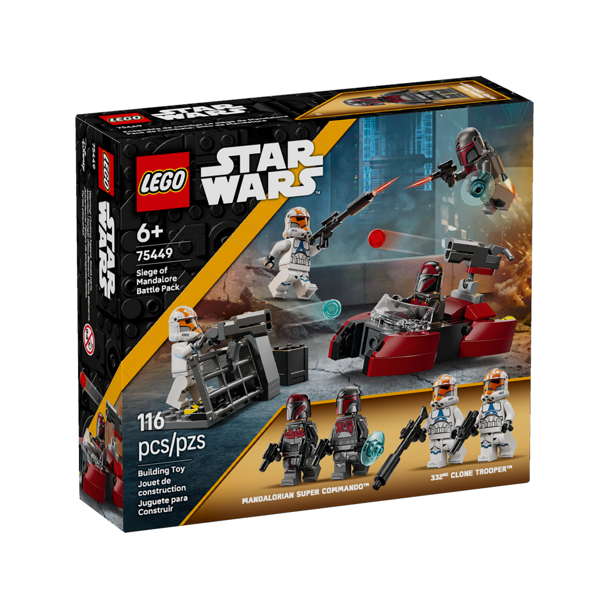 Lego® | Star Wars™ Pack De Combate: Sitio De Mandalore