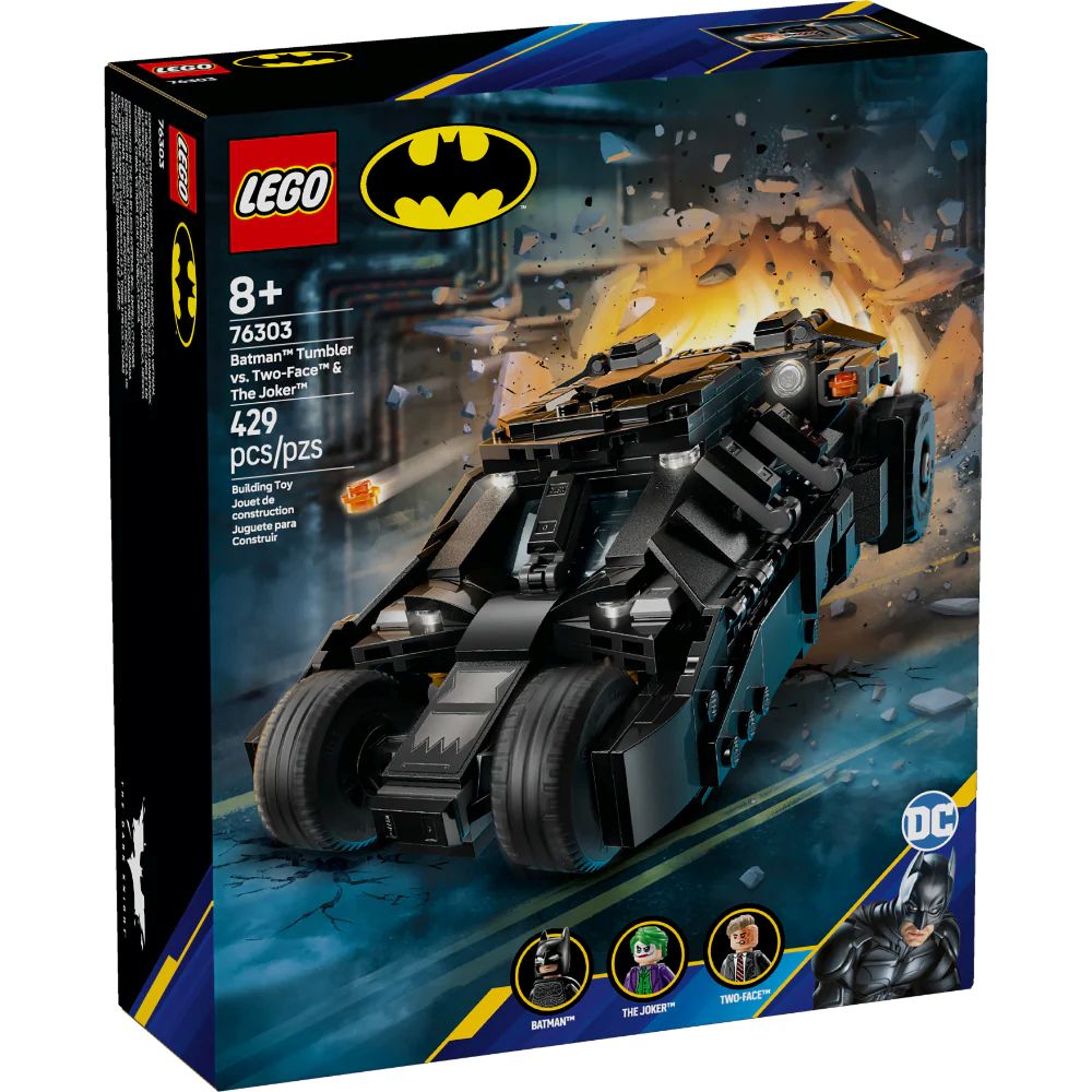 Lego | Tumbler de Batman™ vs. Two-Face™ y The Joker™