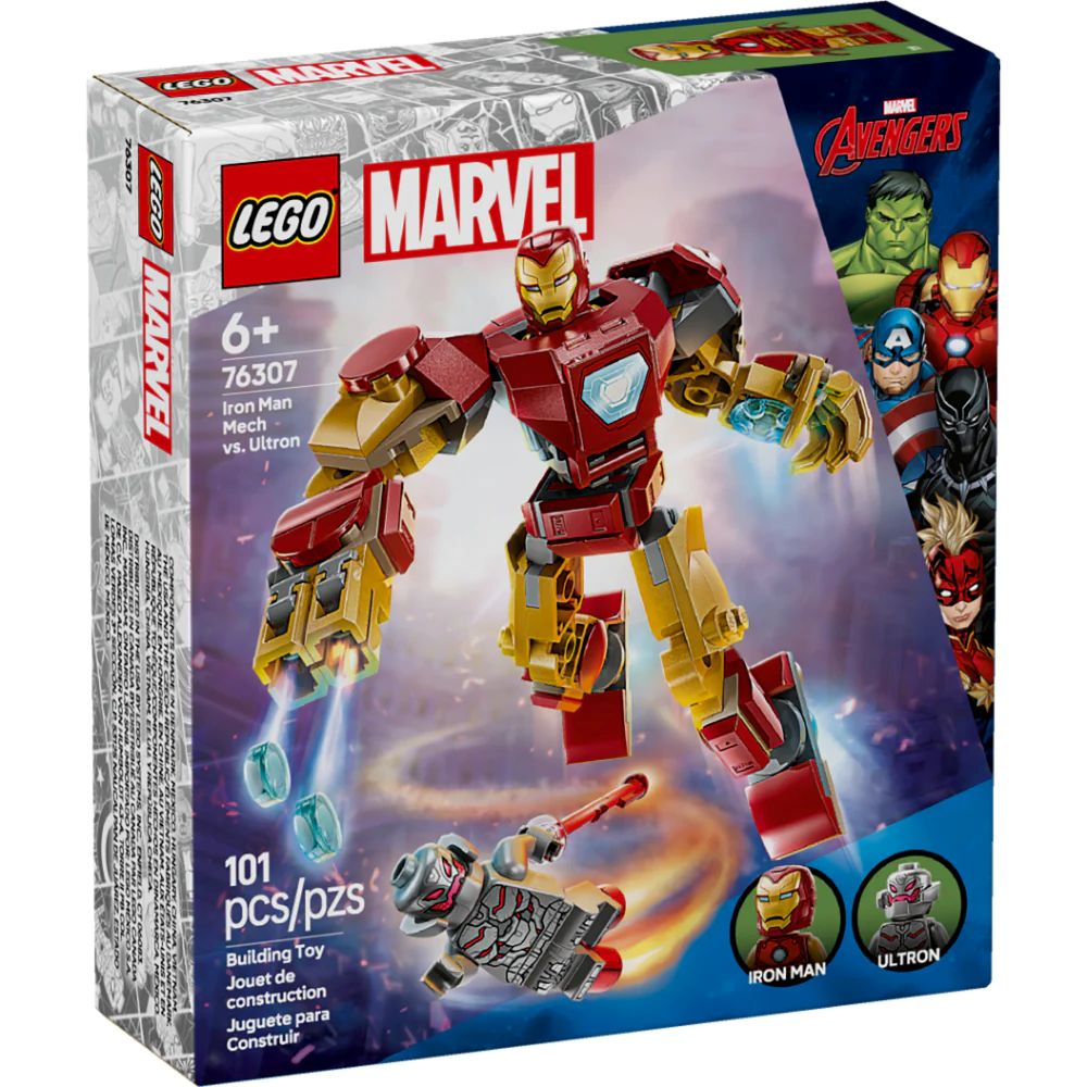 Lego | Armadura Robótica de Iron Man vs. Ultrón