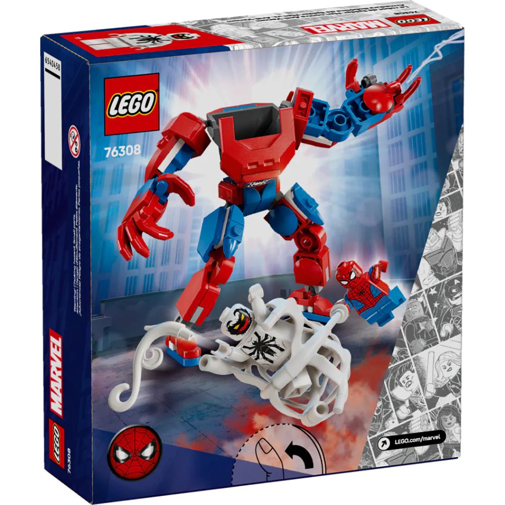 Lego | Armadura Robótica de Spider-Man vs. el Anti-Venom