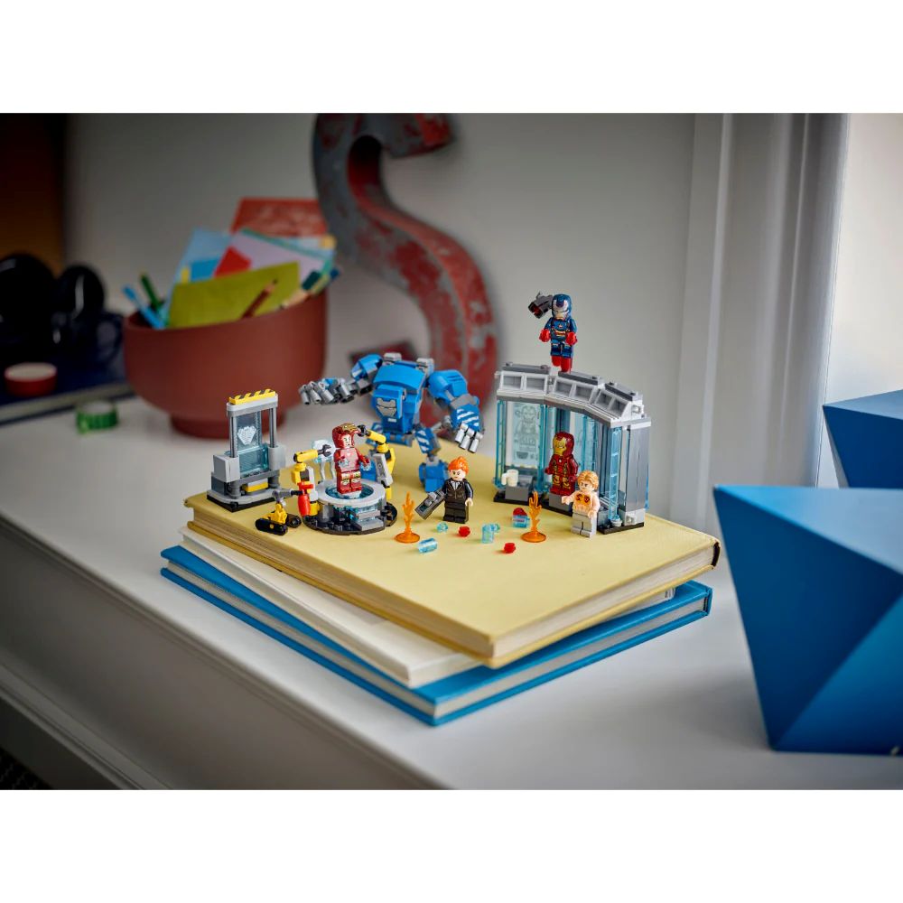 Lego | Marvel Laboratorio de Iron Man: Sala de Armaduras