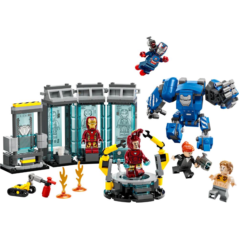 Lego | Marvel Laboratorio de Iron Man: Sala de Armaduras