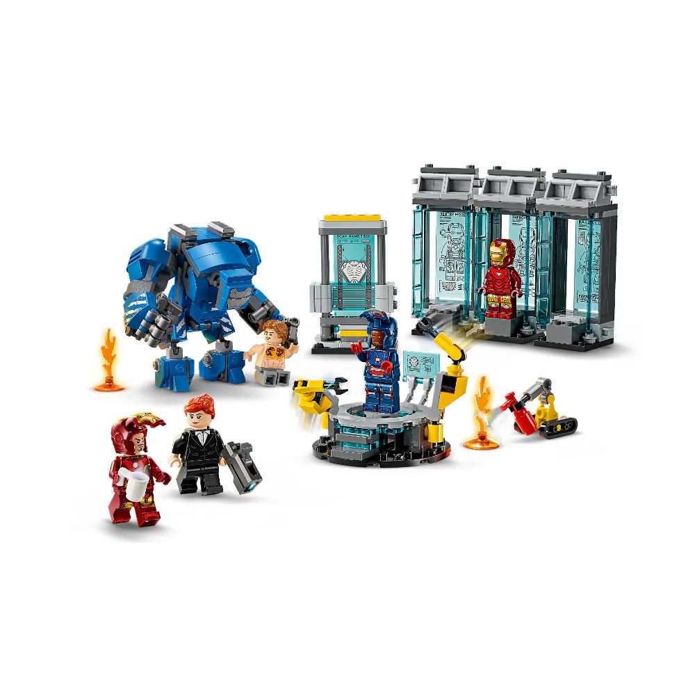 Lego | Marvel Laboratorio de Iron Man: Sala de Armaduras