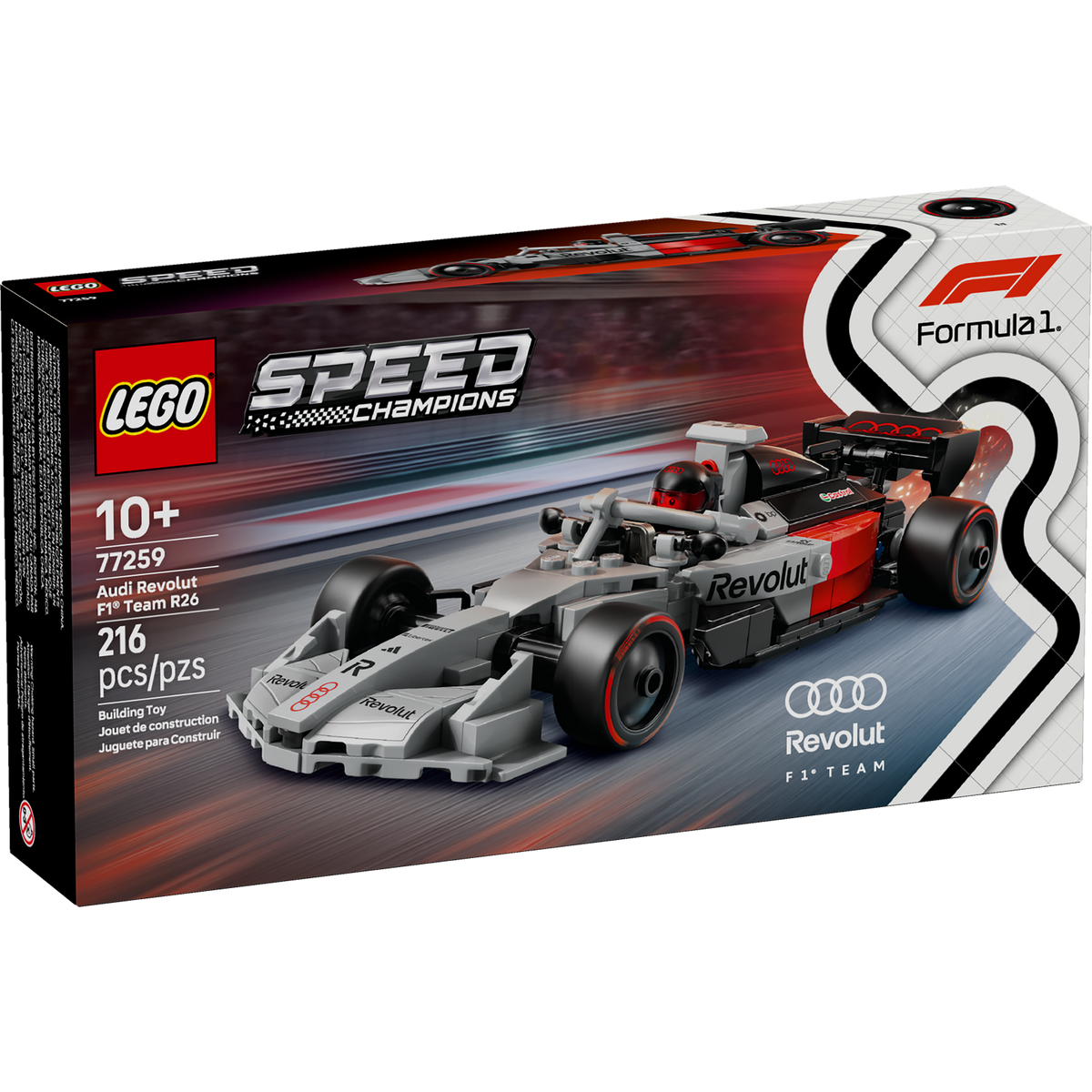 Lego® | Speed Champions Auto De Carreras Audi Revolut F1® Team R26
