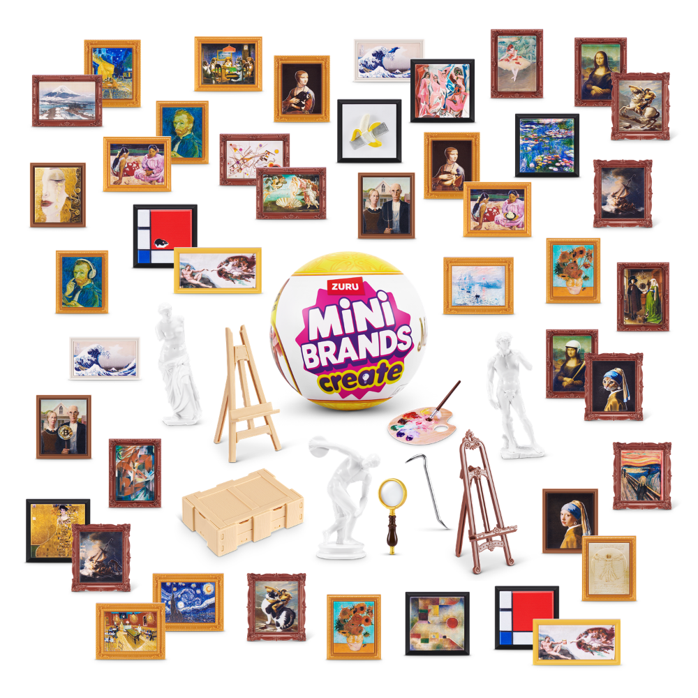Mini Brands | Mini Brands Create Mini Masterpieces Series 1 de ZURU