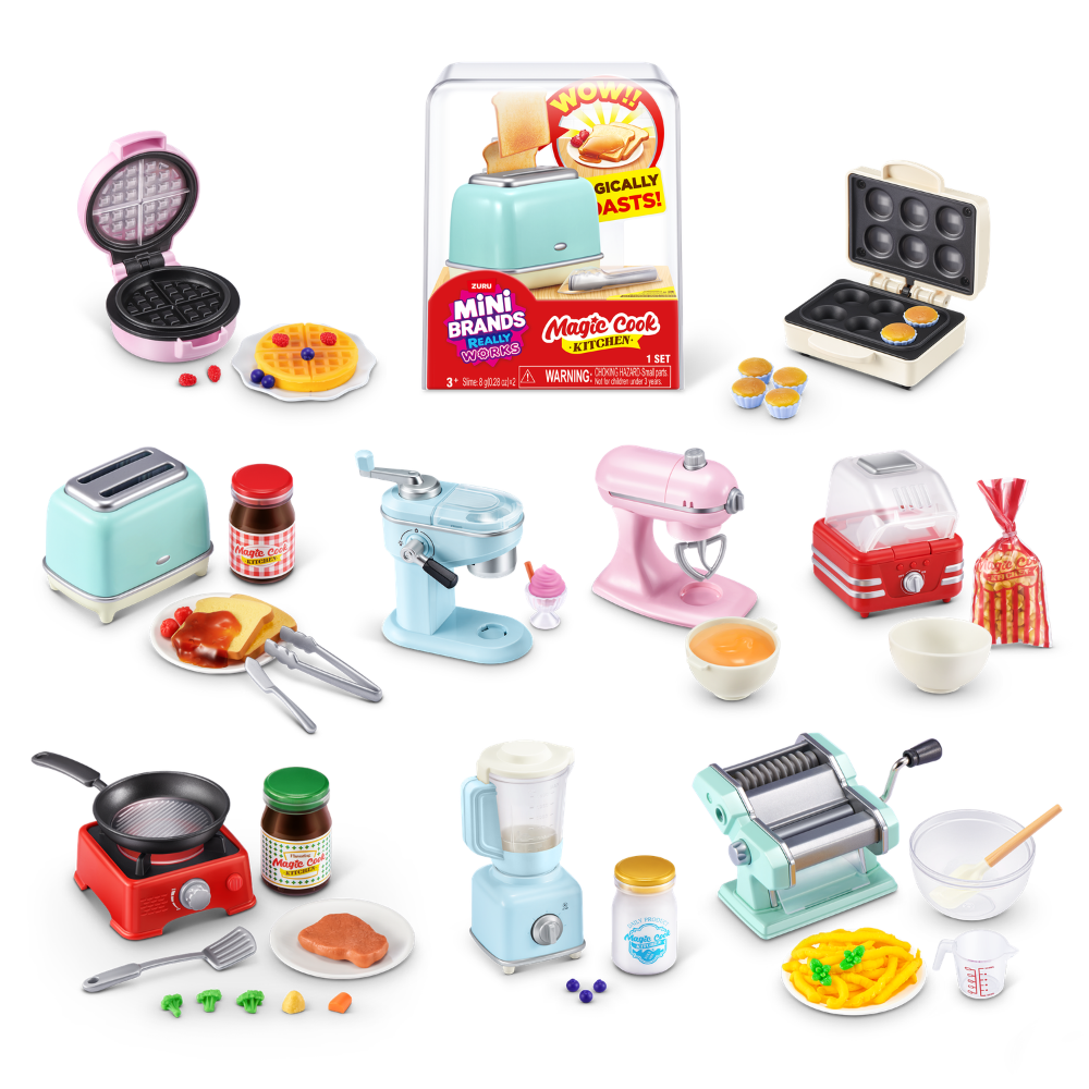Mini Brands | Mini Brands Really Works Magic Cook Kitchen Cápsula Serie 1 de ZURU