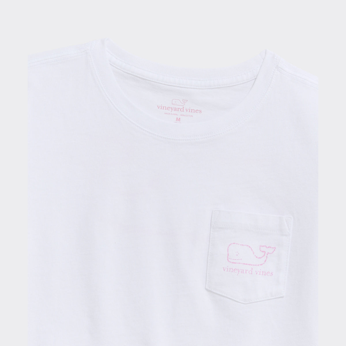 Vineyard Vines | Camiseta para niña Vntg Wh .