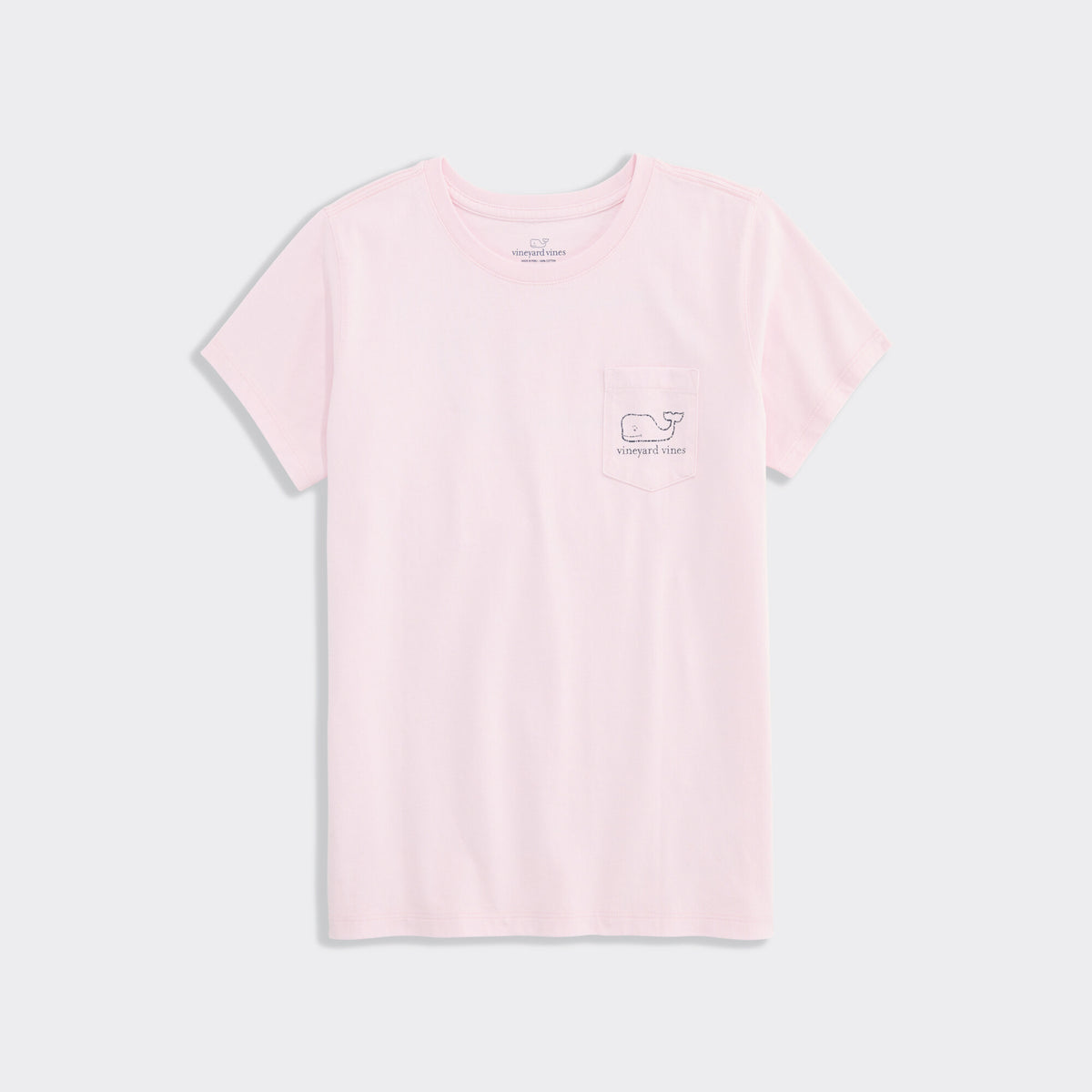 Vineyard Vines | Camiseta para niña Vntg Wh .