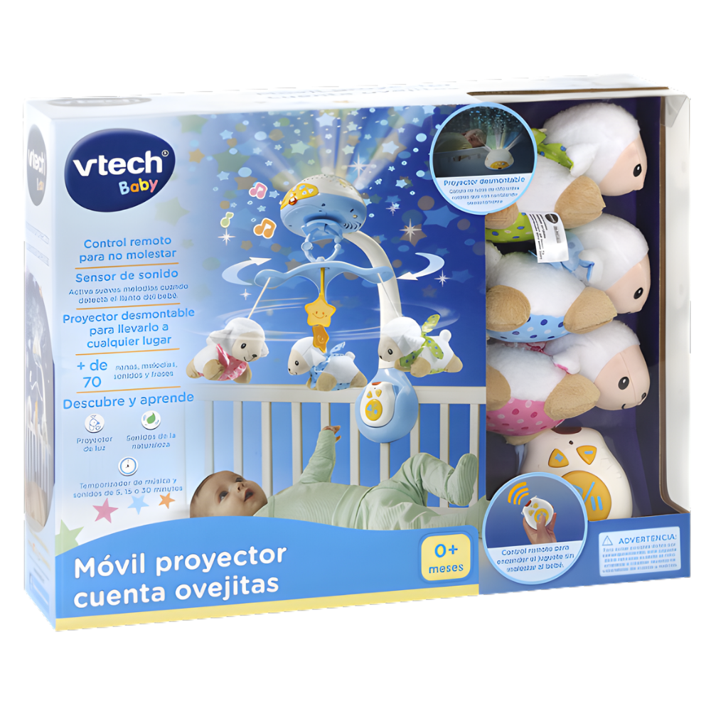Vtech | Móvil Proyector Cuenta Ovejitas