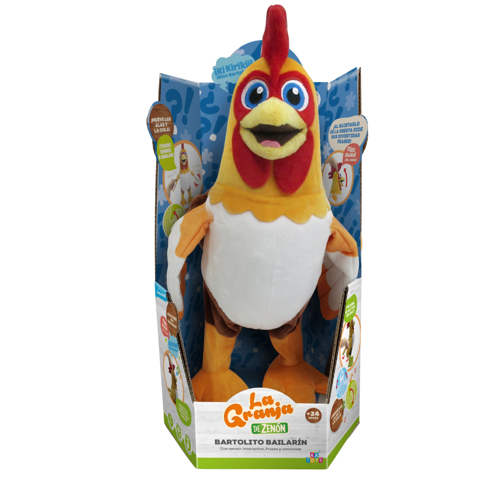 La Granja de Zenón | Peluche Grande Bartolito Bailarín