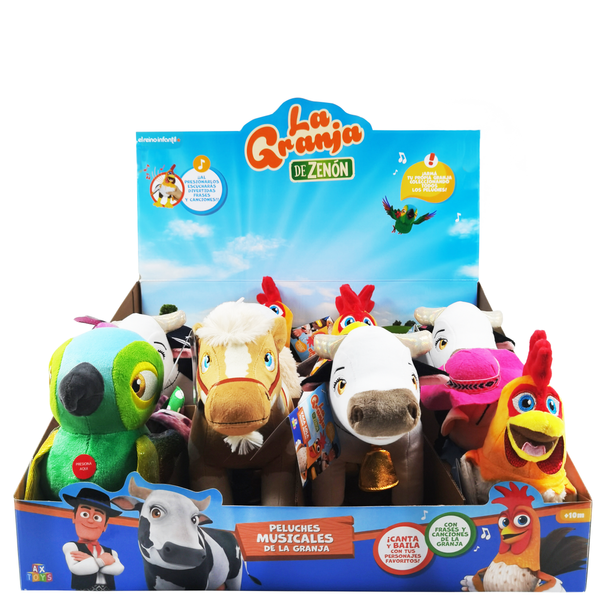 La Granja de Zenón | Peluche Musical 20 cm