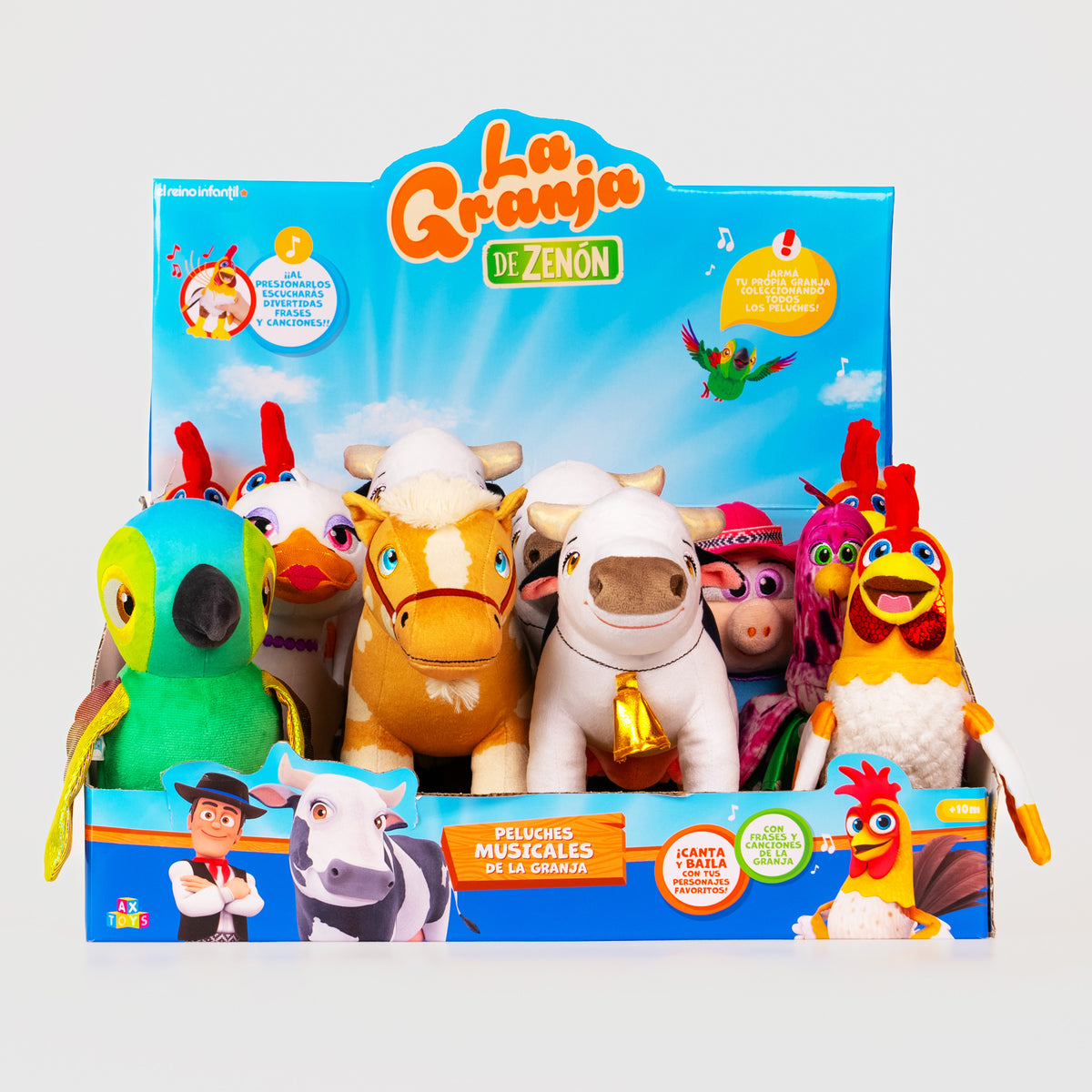 La Granja de Zenón | Peluche Musical 20 cm