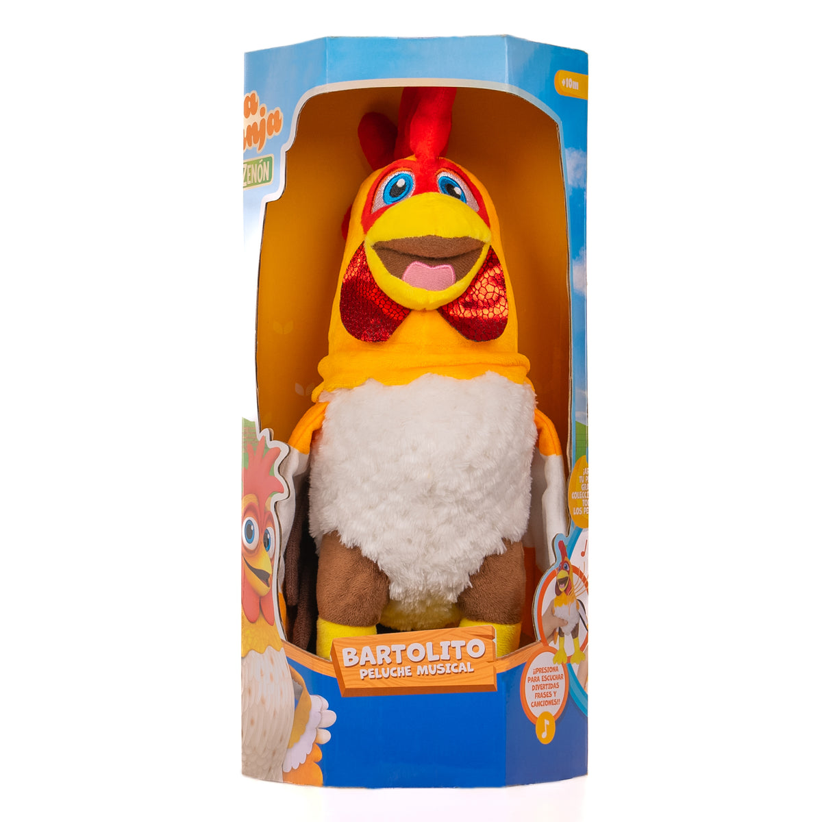 La Granja de Zenón | Peluche Musical Bartolito 30 Cm