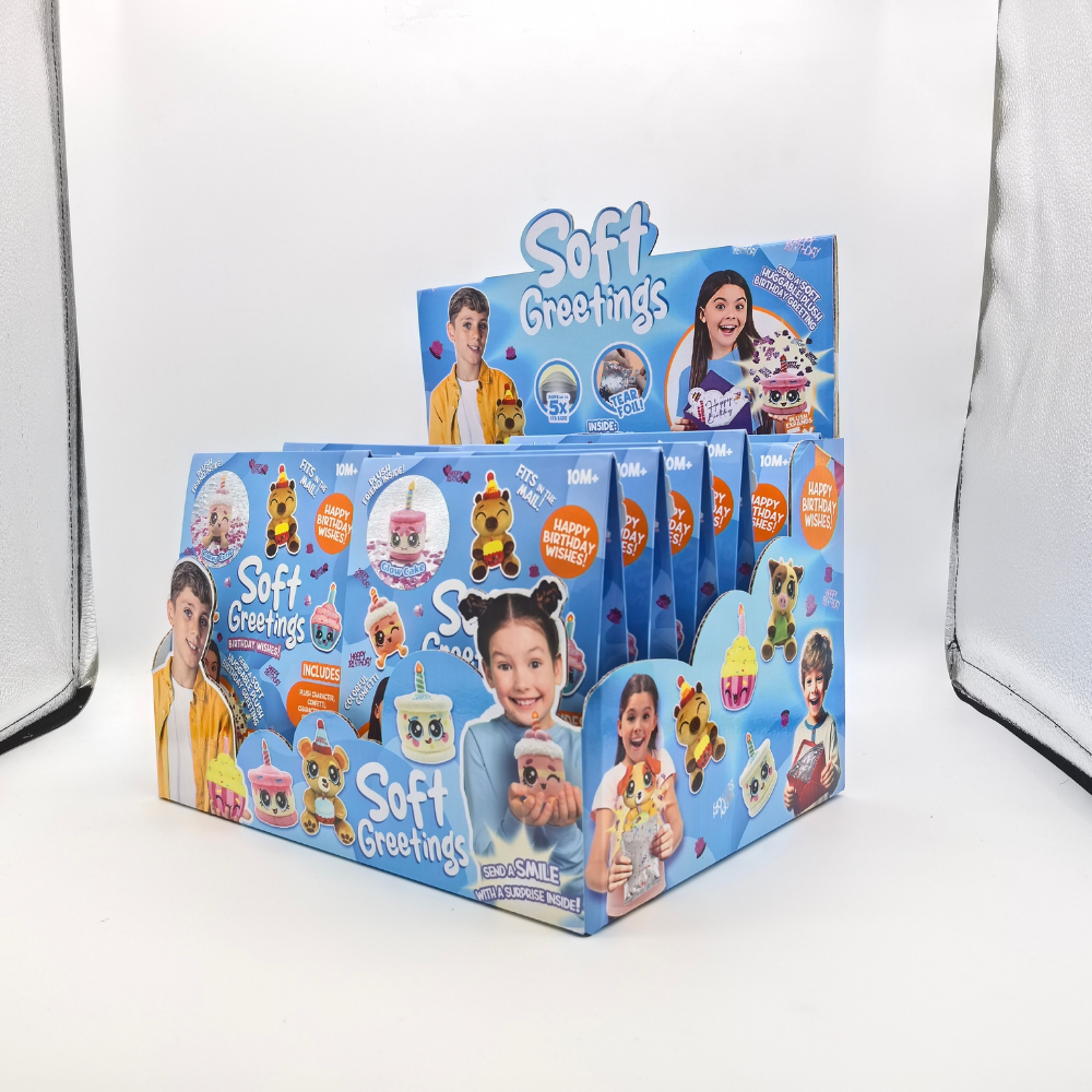 Soft Greetings  | Soft Greetings Peluche Cumpleaños X1 Surt.