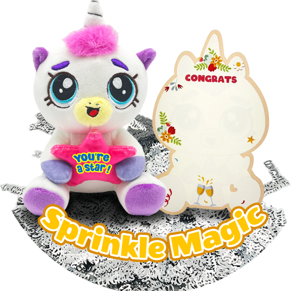 Soft Greetings  | Soft Greetings Peluche Felicidades X1 Surt.