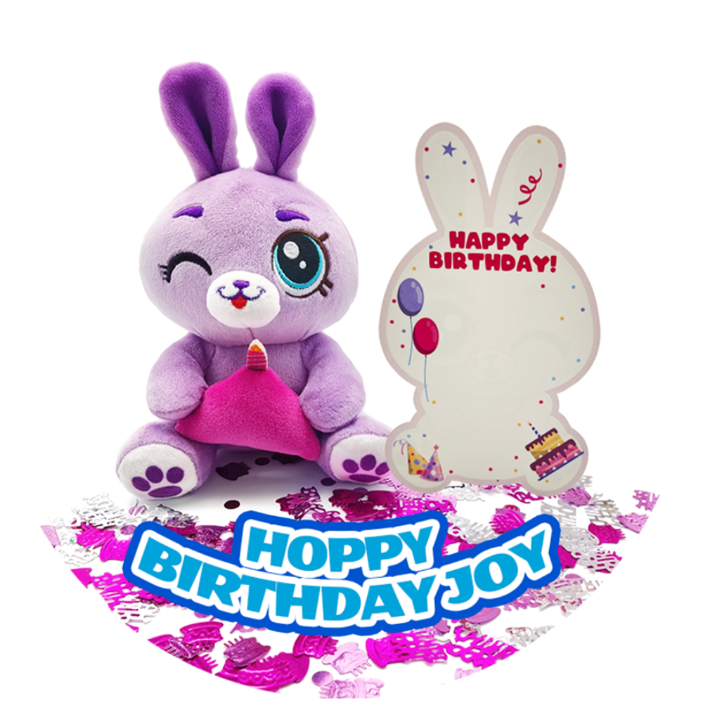 Soft Greetings  | Soft Greetings Peluche Cumpleaños Con Globo X1 Surt.