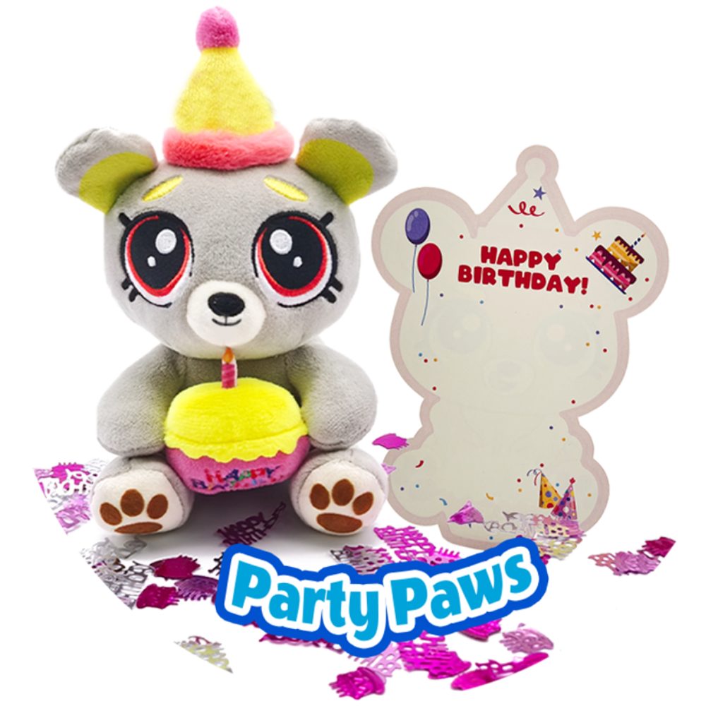 Soft Greetings  | Soft Greetings Peluche Cumpleaños Con Globo X1 Surt.