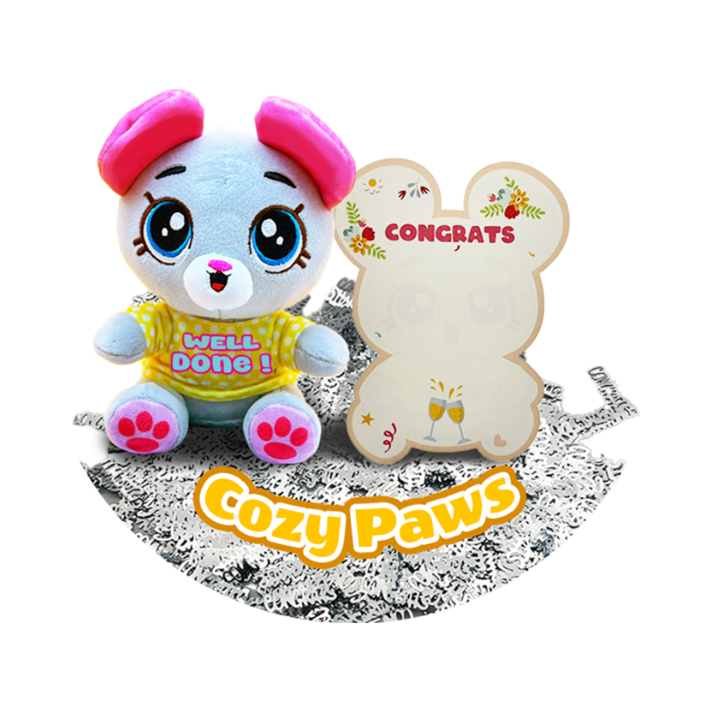 Soft Greetings  | Soft Greetings Peluche Felicidades Con Globo X1 Surt.
