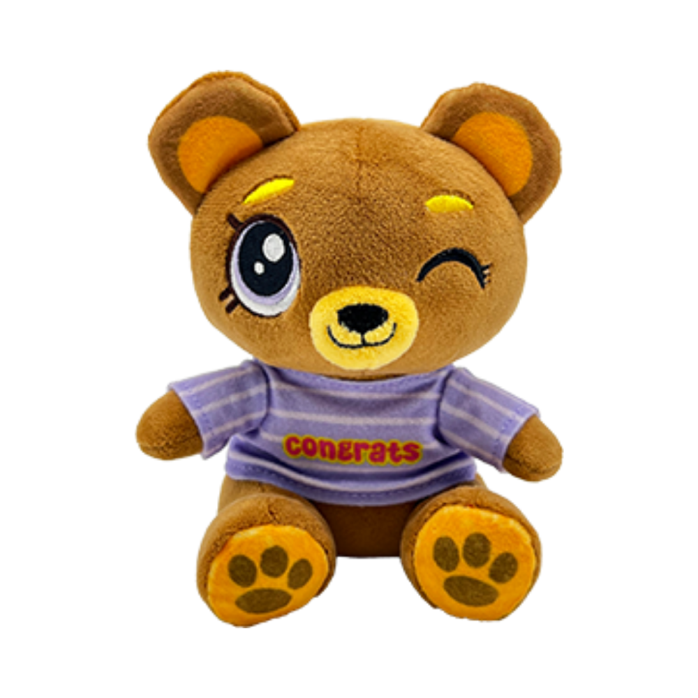 Soft Greetings  | Soft Greetings Peluche Felicidades Con Globo X1 Surt.