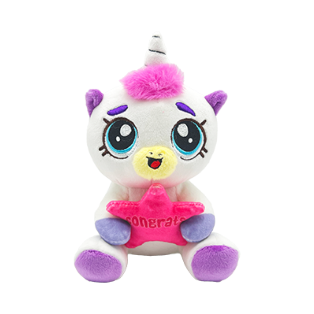 Soft Greetings  | Soft Greetings Peluche Felicidades Con Globo X1 Surt.