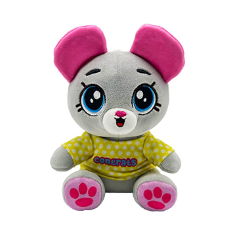 Soft Greetings  | Soft Greetings Peluche Felicidades Con Globo X1 Surt.