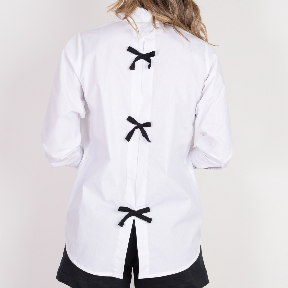 Zocca | Camisa Manga Larga con Lazos