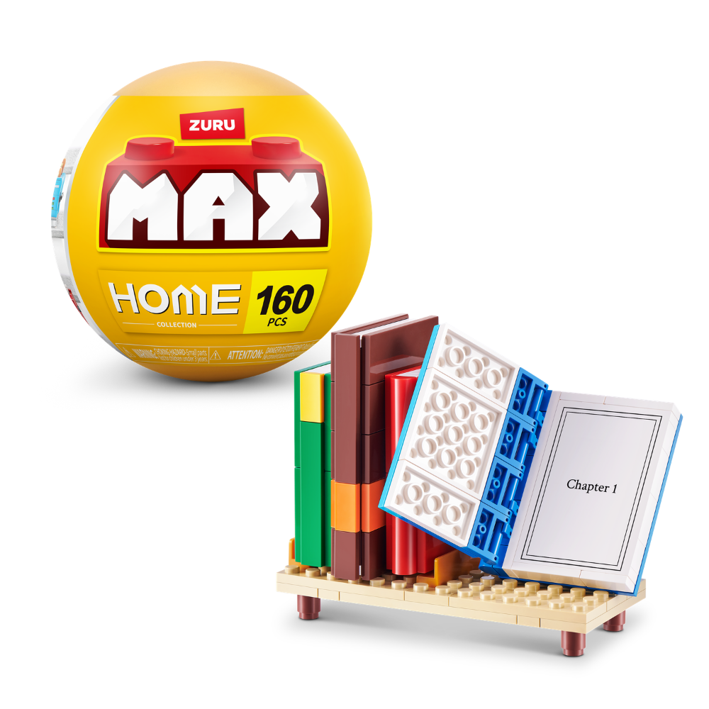 Max | MAX Build More Premium Colección Bloques de Construcción Hogar de ZURU