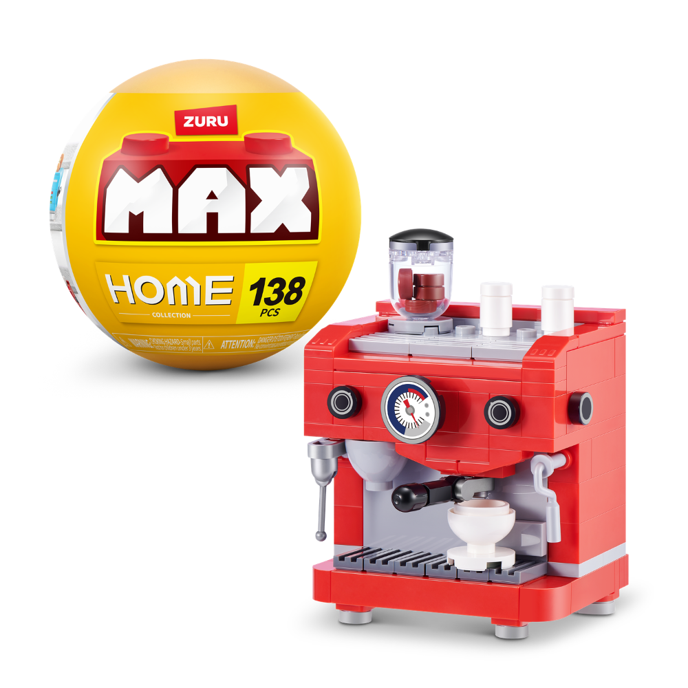 Max | MAX Build More Premium Colección Bloques de Construcción Hogar de ZURU