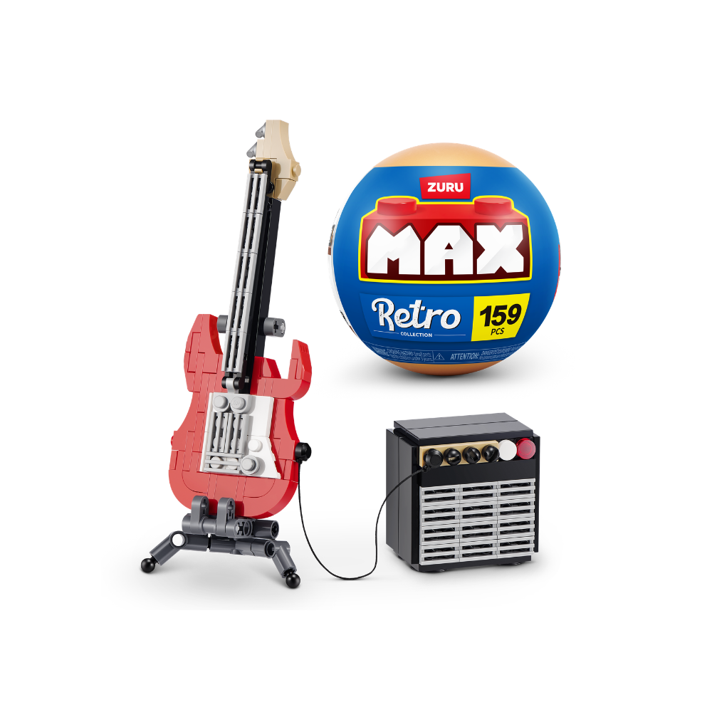 Max | MAX Build More Premium Retro S2 Colección de Bloques de Construcción de ZURU
