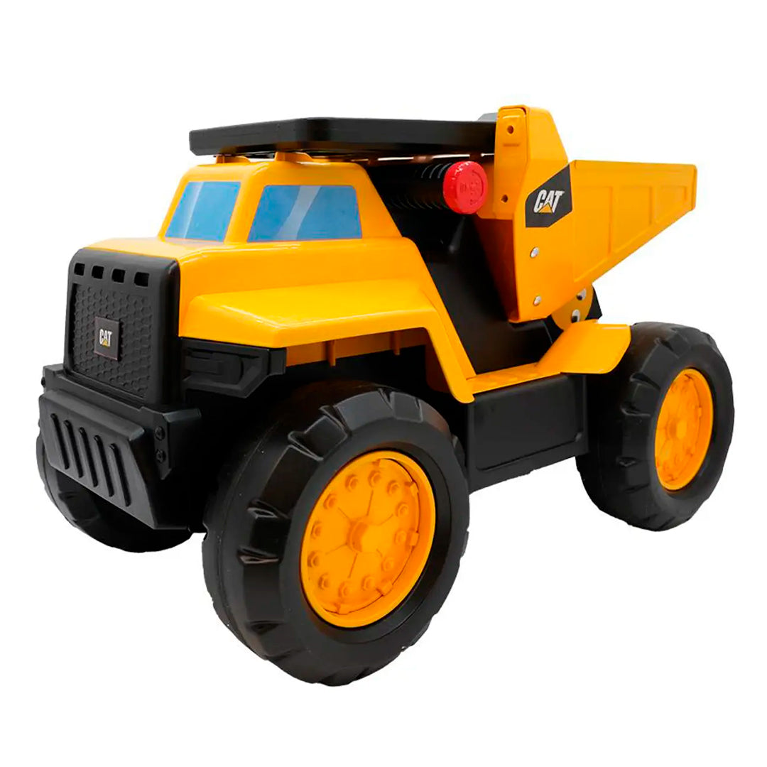 CAT | Camión Volquete de Acero para Jugar y Montar