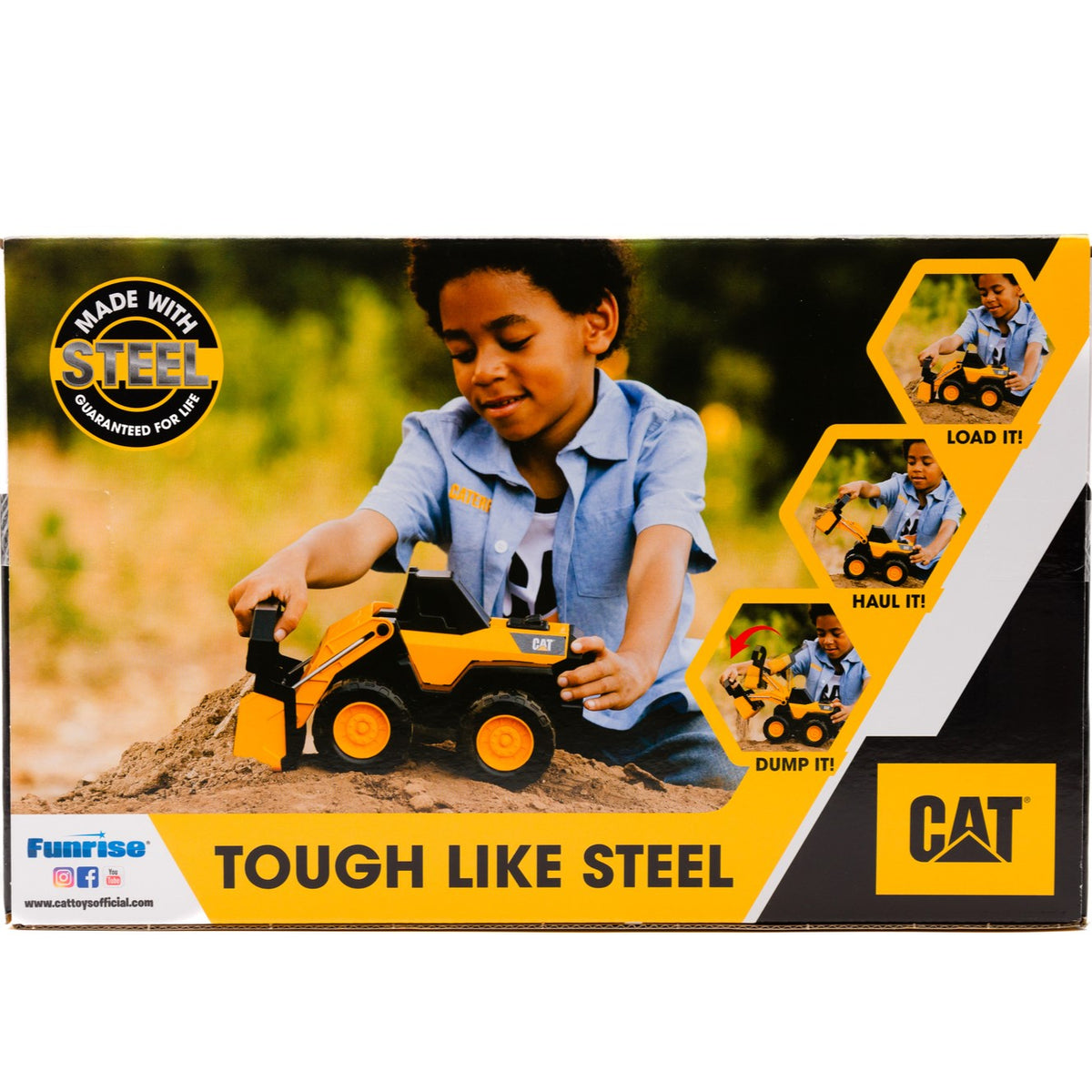 CAT | Camión Volquete de Acero Compacto