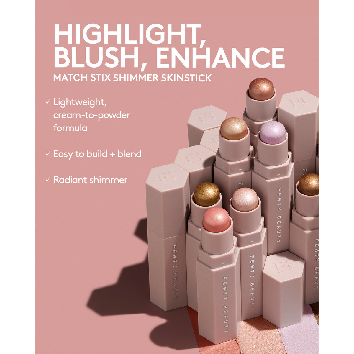 iluminador en barra Fenty Beauty