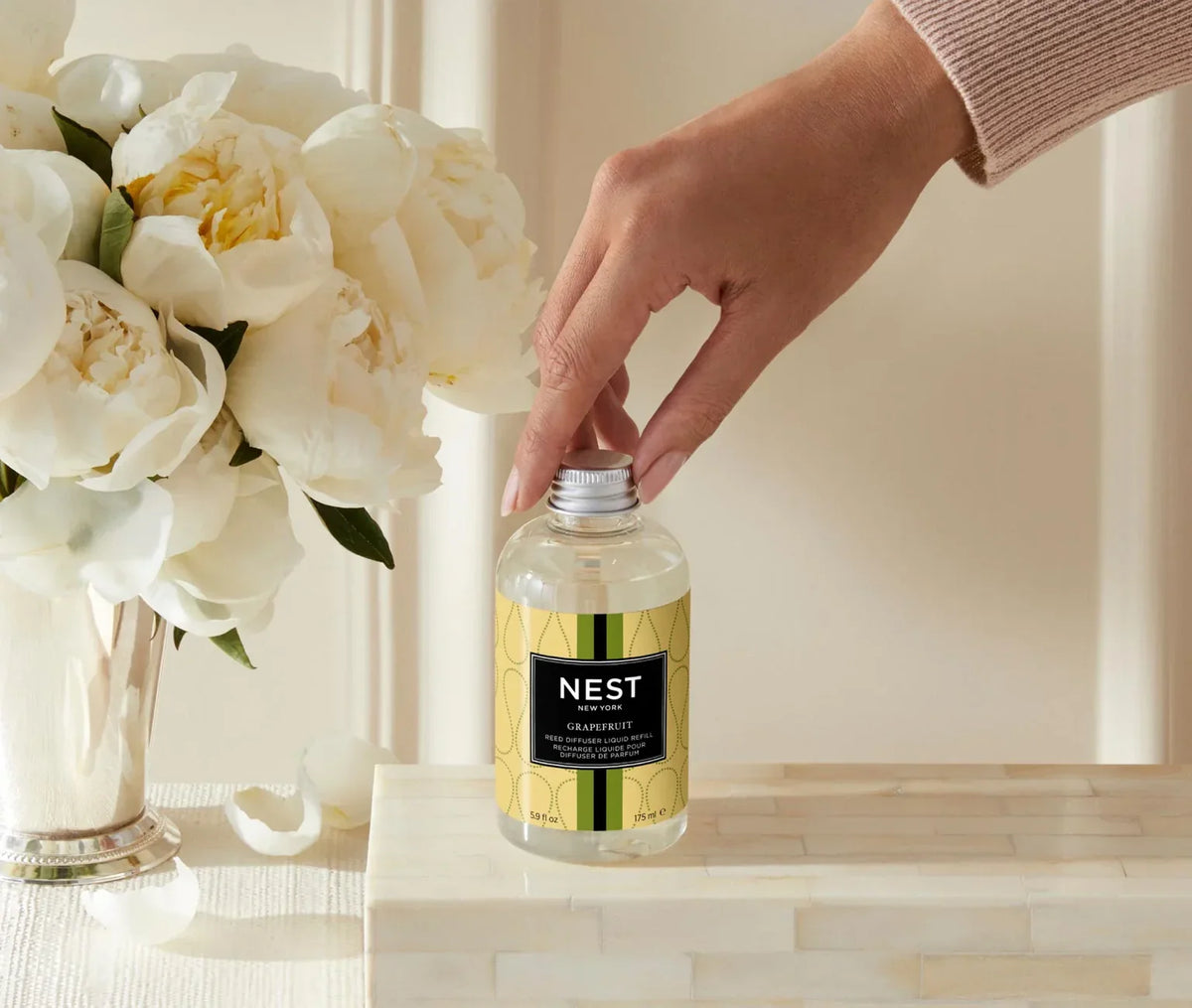 NEST NEW YORK | Grapefruit Reed Diffuser Liquid Refill