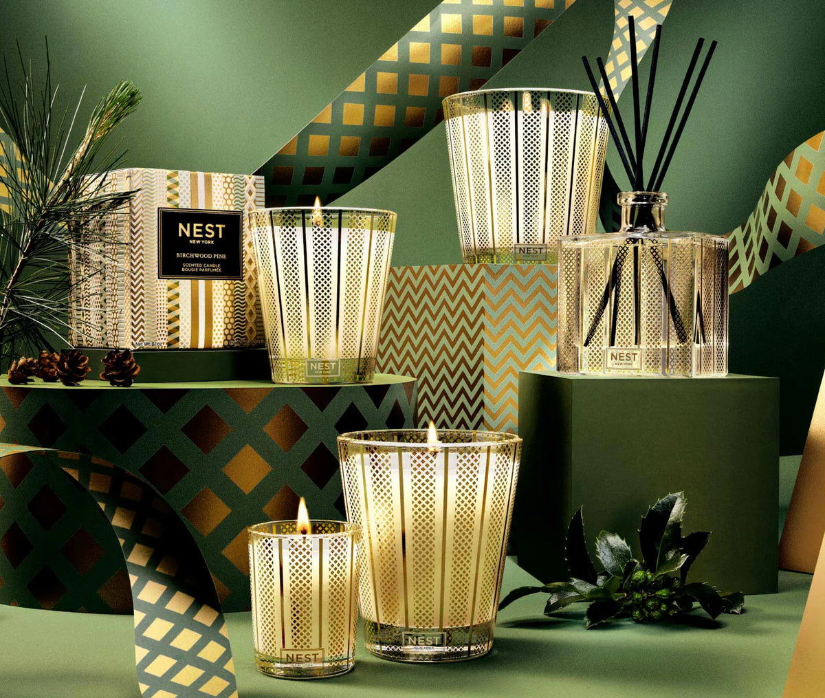 NEST NEW YORK | Birchwood Pine Luxury Candle