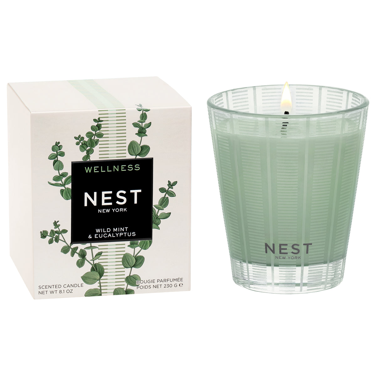NEST NEW YORK | Wild Mint & Eucalyptus Classic Candle