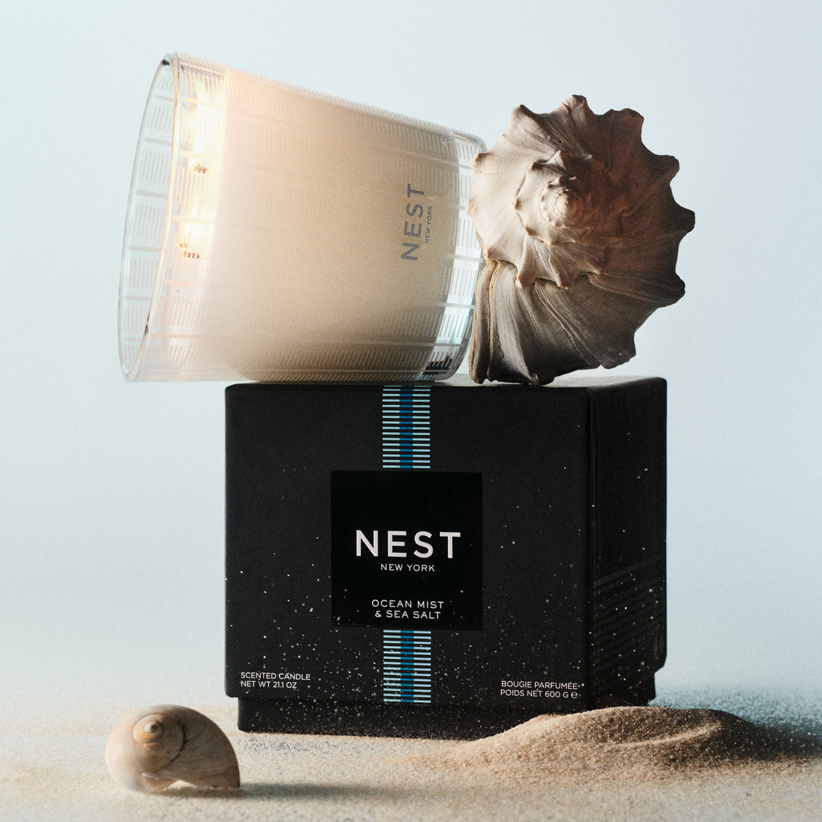 NEST NEW YORK | Ocean Mist & Sea Salt 3-Wick Candle