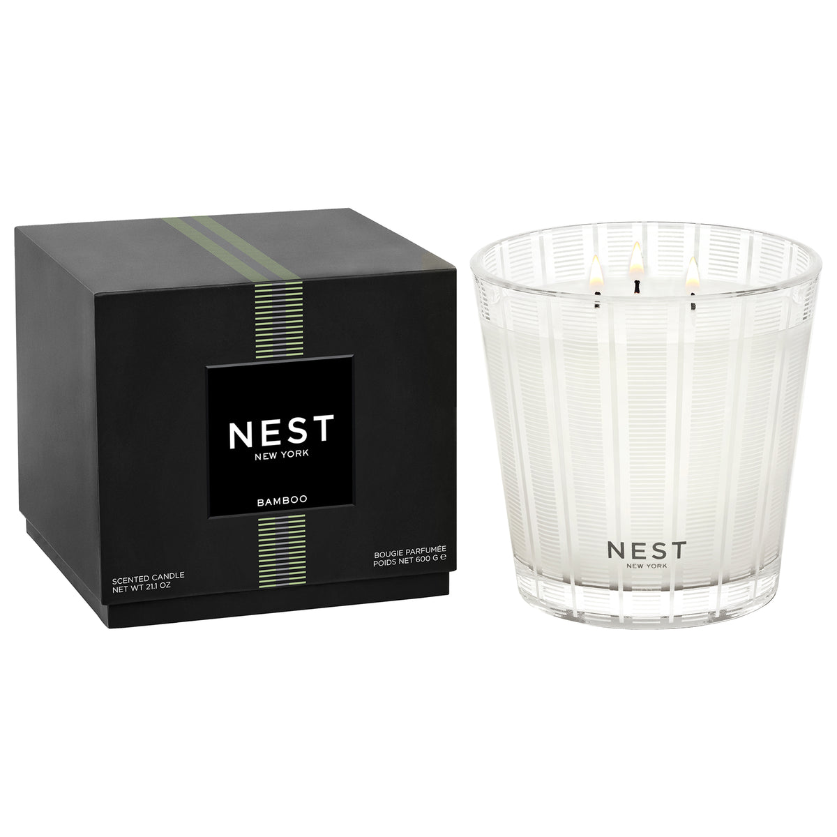 NEST NEW YORK | Bamboo 3-Wick Candle