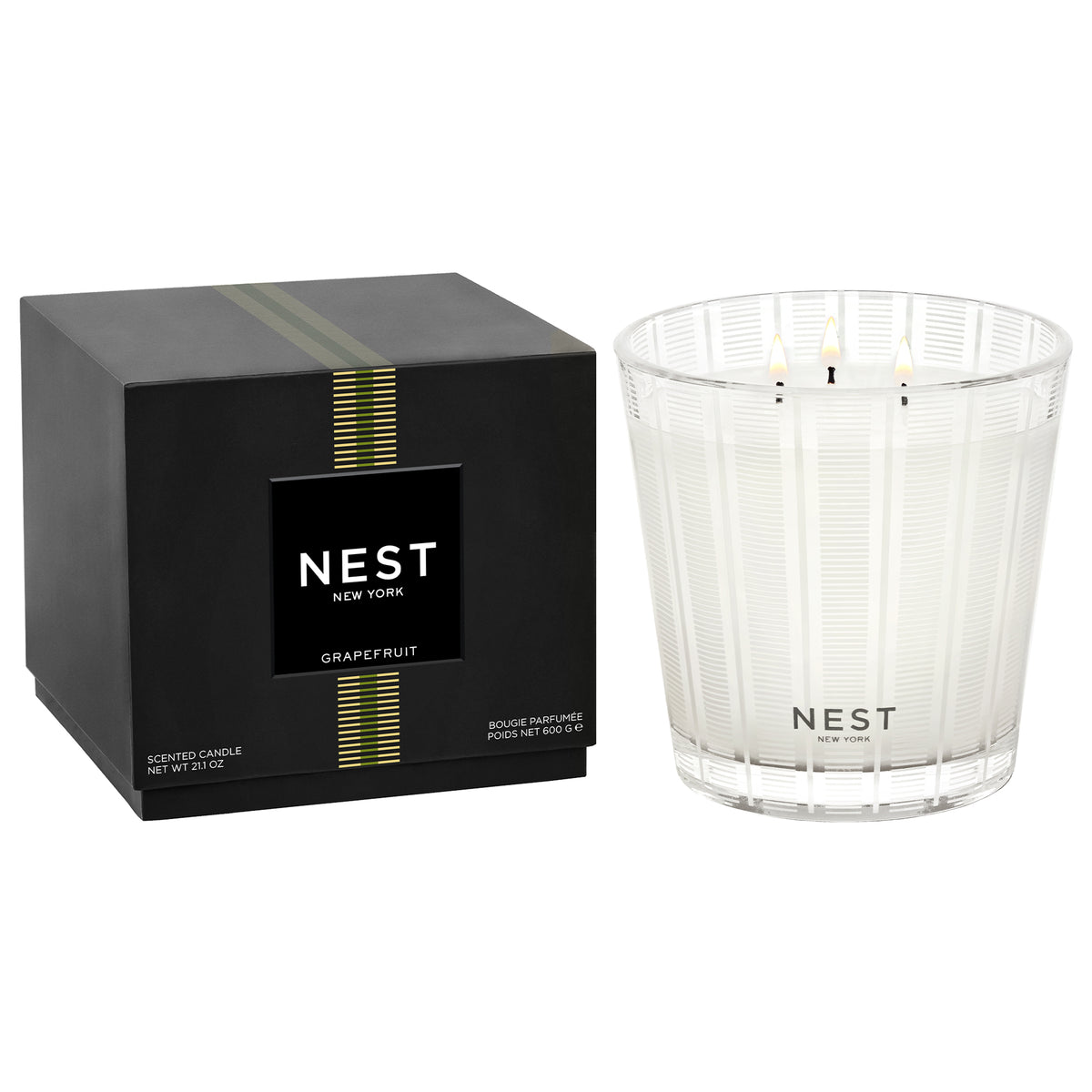 NEST NEW YORK | Grapefruit 3-Wick Candle