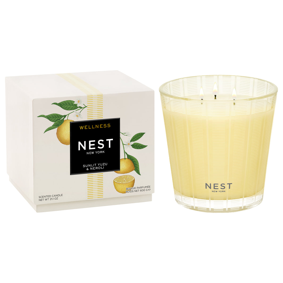NEST NEW YORK | Sunlit Yuzu & Neroli 3-Wick Candle