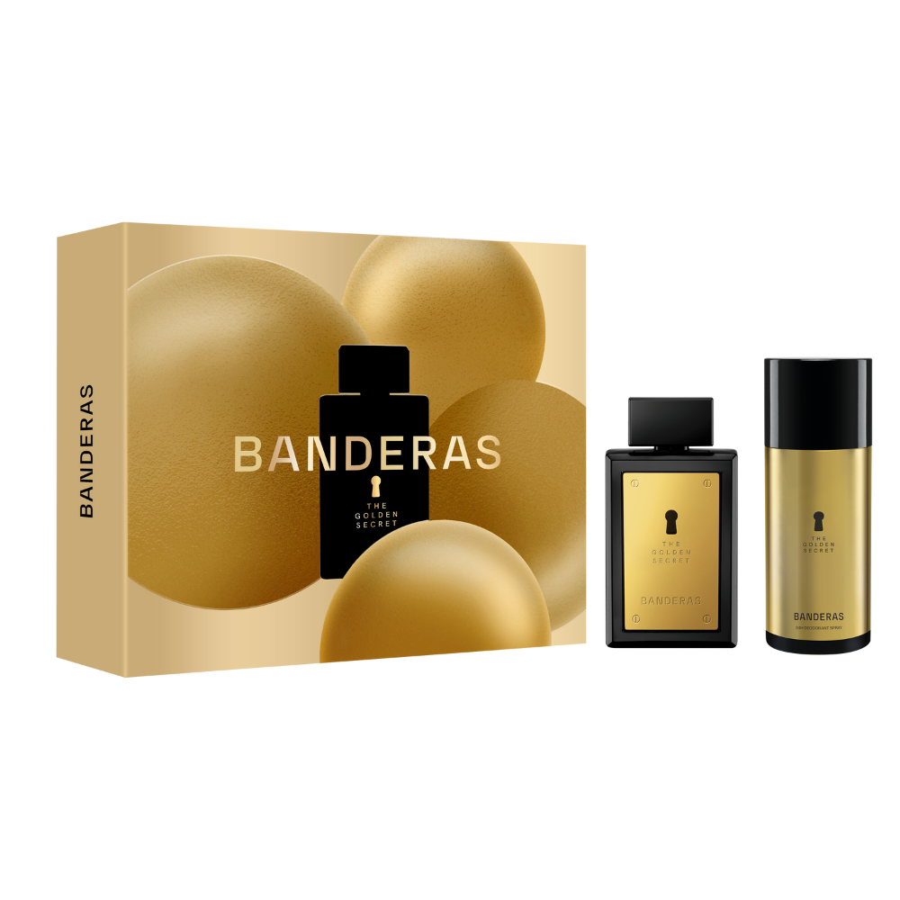 Banderas | Estuche The Golden Secret Eau de Toilette & Desodorante Spray