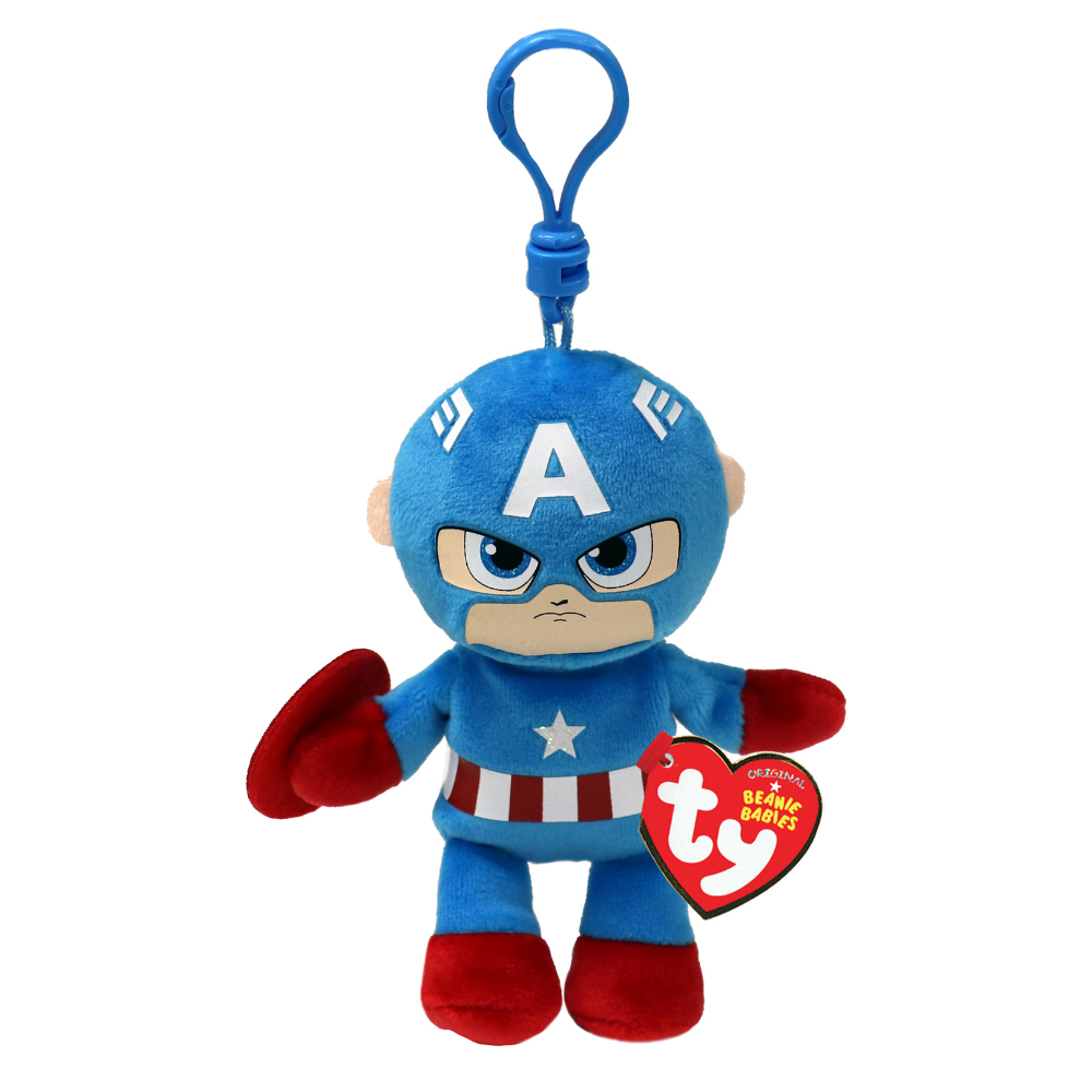 Ty  | Ty Marvel Capitan America Clip