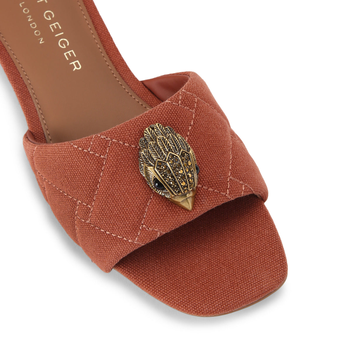 Kurt Geiger | Sandalias Planas Kensington Rust