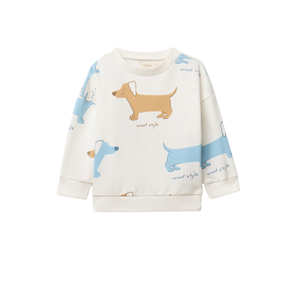 Sfera | Conjunto Terry Estampado para Niño