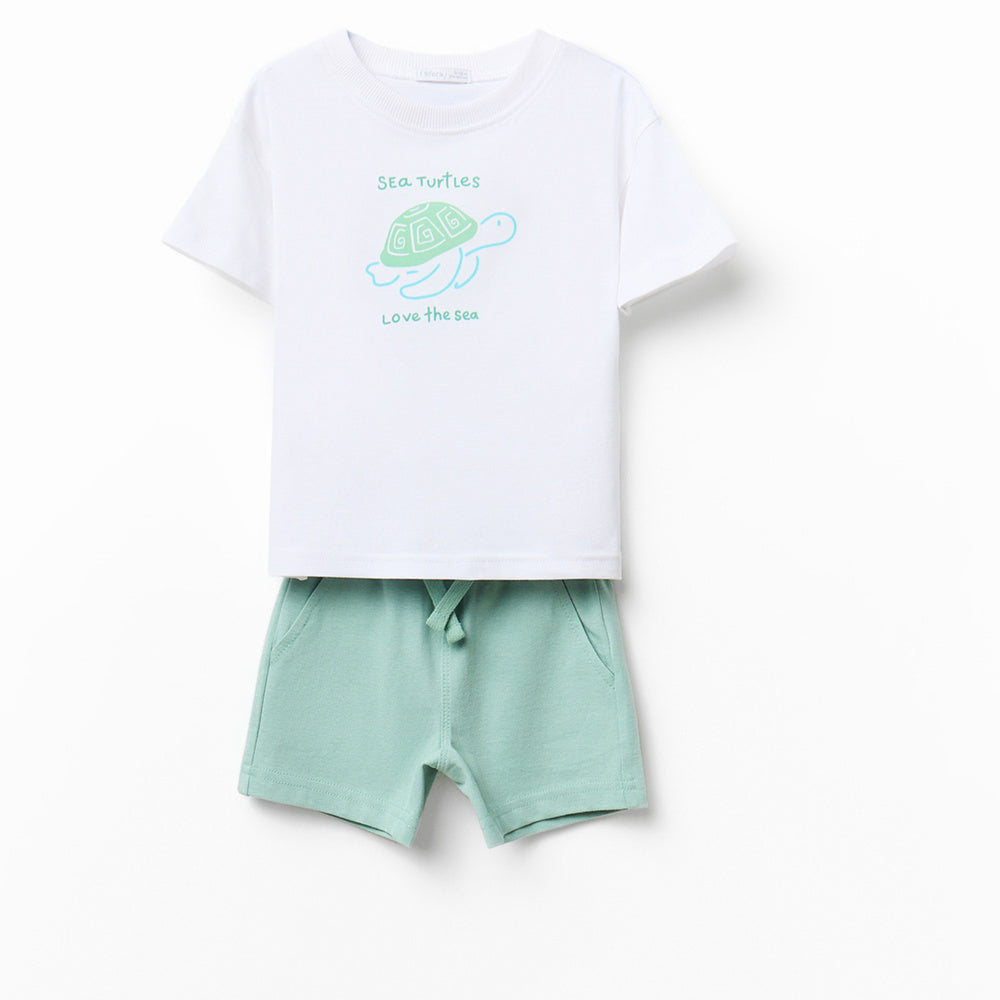 Sfera | Conjunto Estampado Tortuga