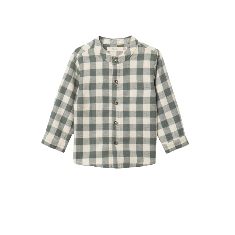 Sfera | Camisa Cuadros Twill