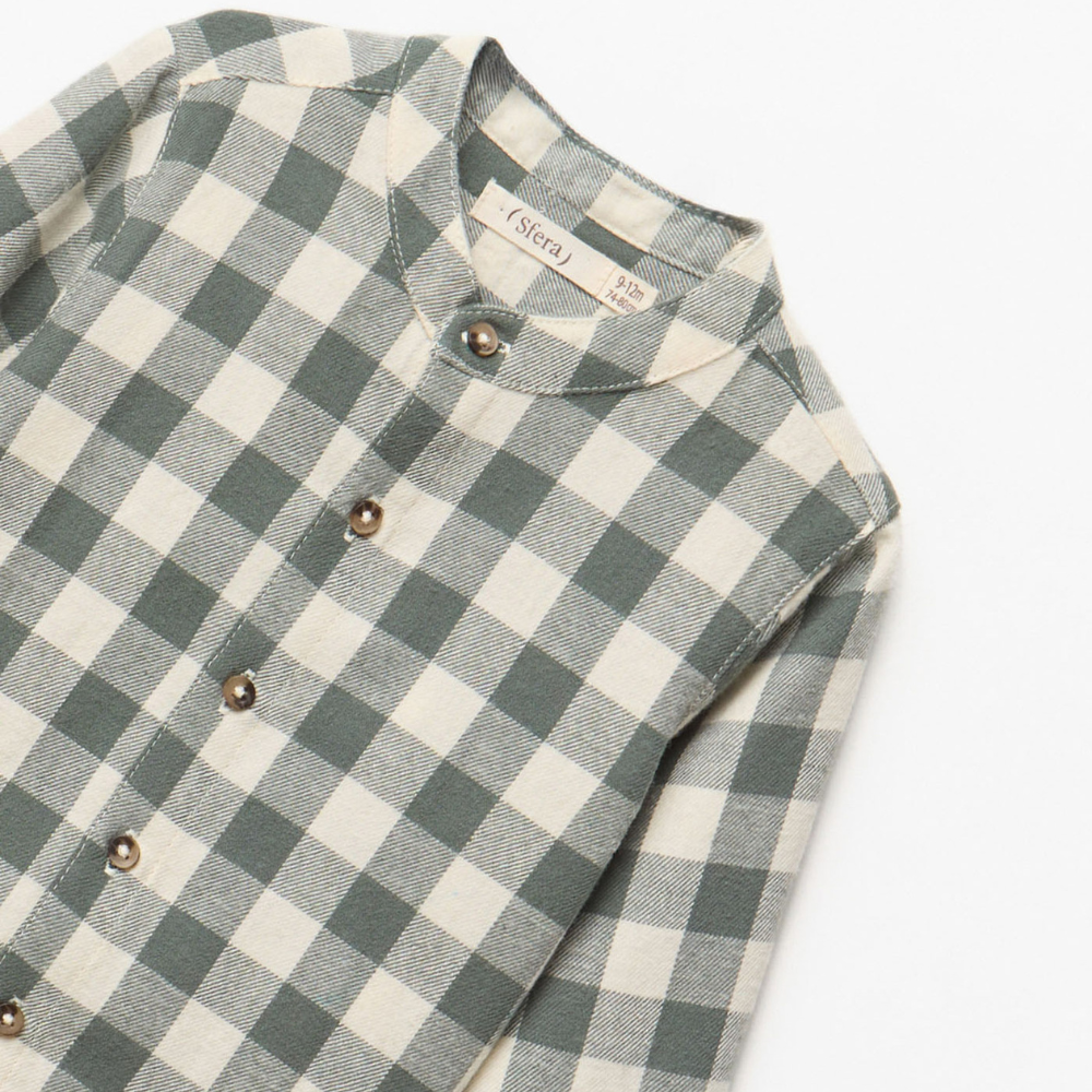 Sfera | Camisa Cuadros Twill