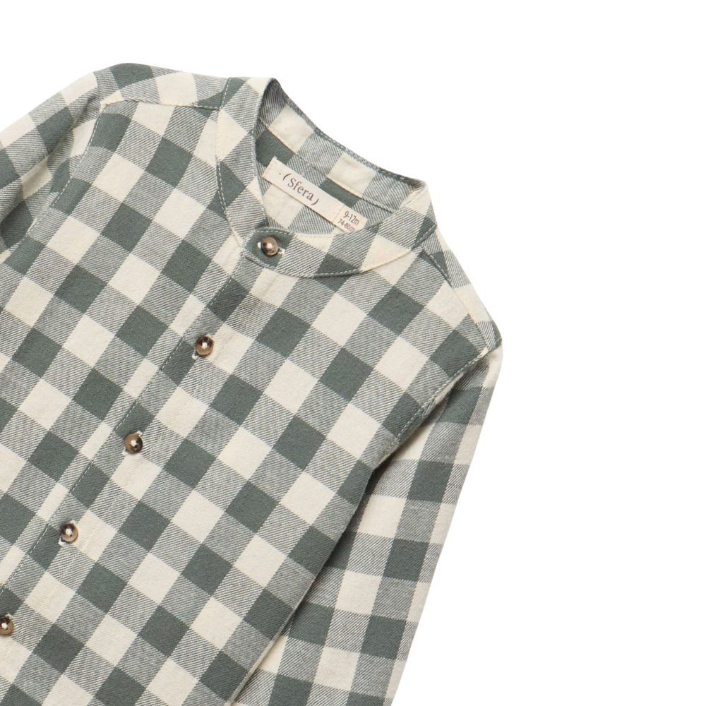 Sfera | Camisa Cuadros Twill