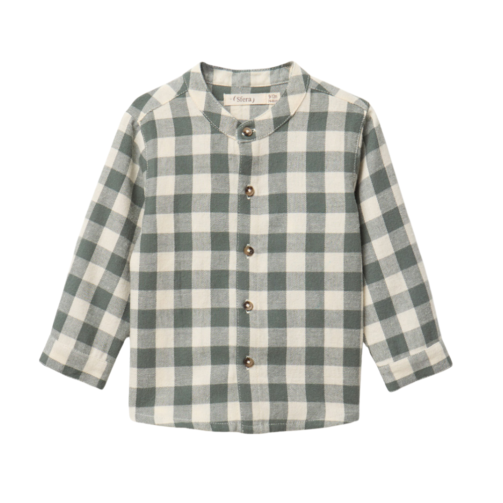 Sfera | Camisa Cuadros Twill